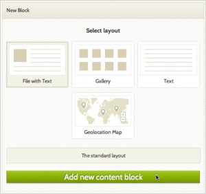 Exhibit Builder Layouts